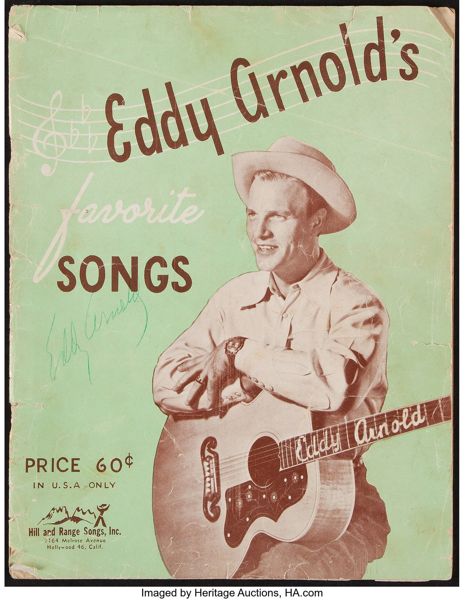 Eddy Arnold Favorite Songs Cover