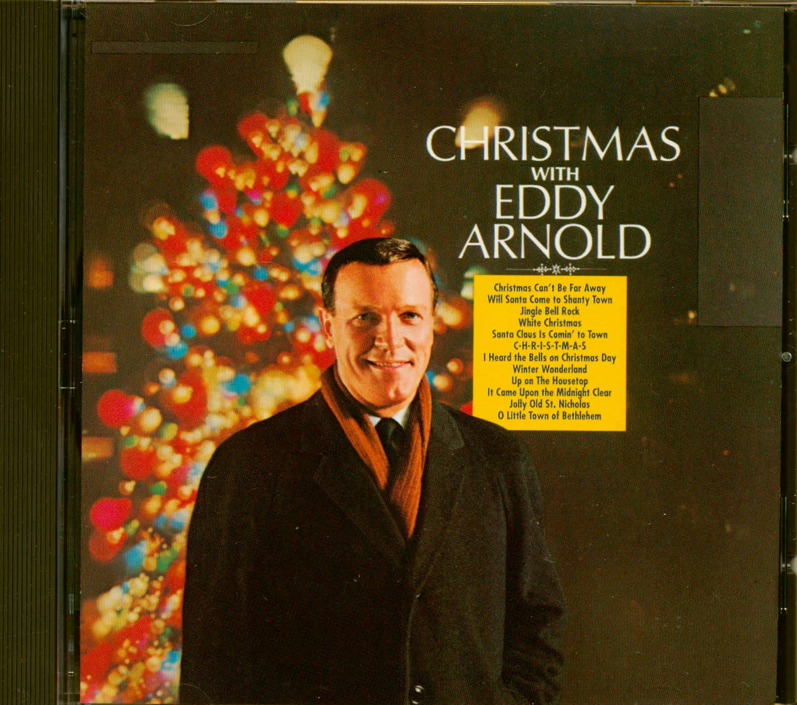 Eddy Arnold's Christmas Album Cover 1967 Background