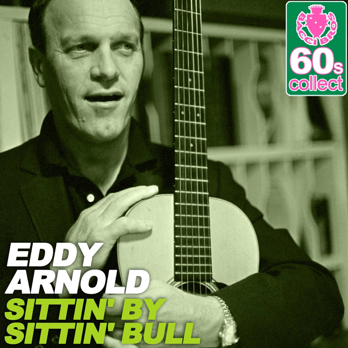 Eddy Arnold Sittin By Sittin Bull Vinyl Cover Background