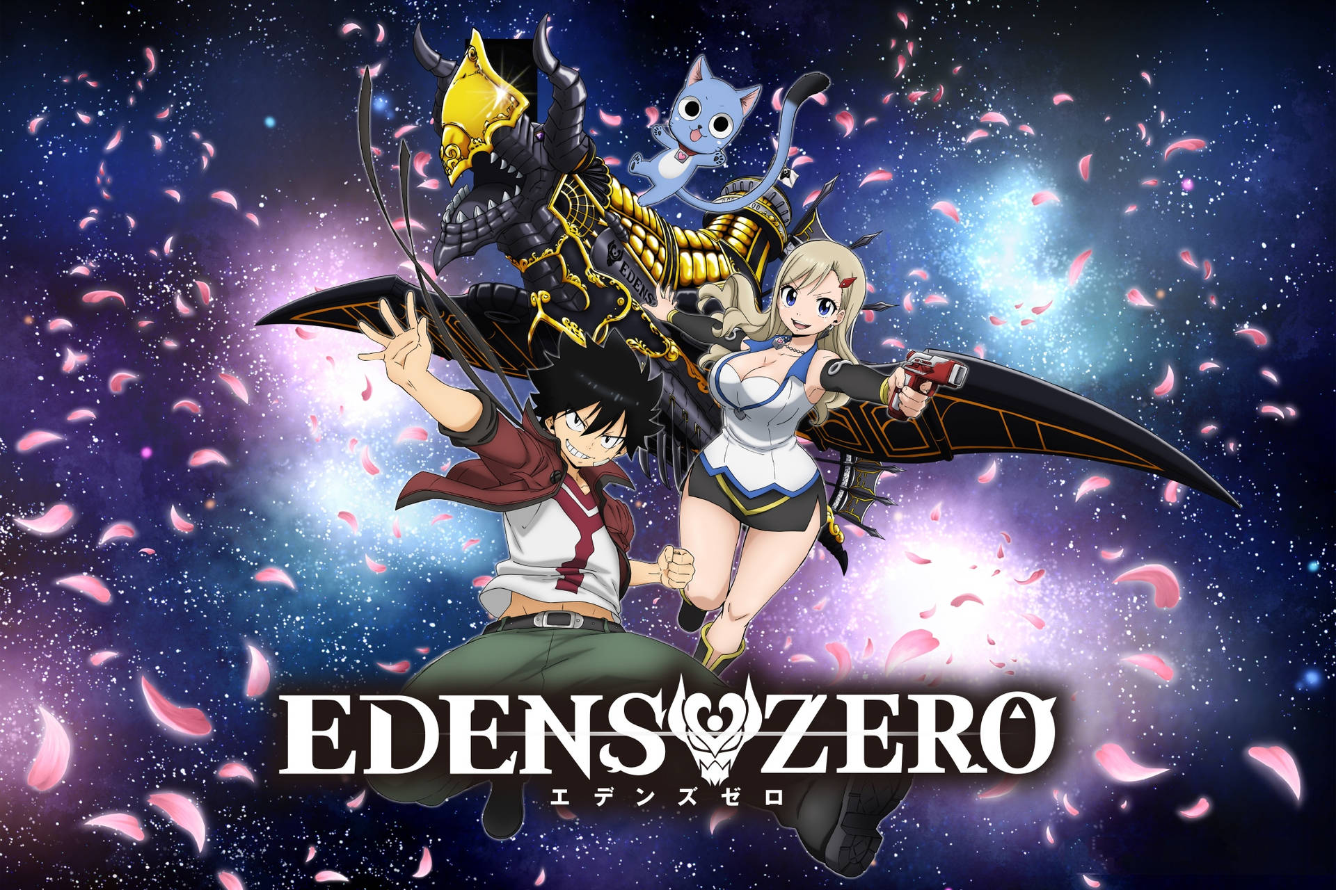Edens Zero Anime Poster Background