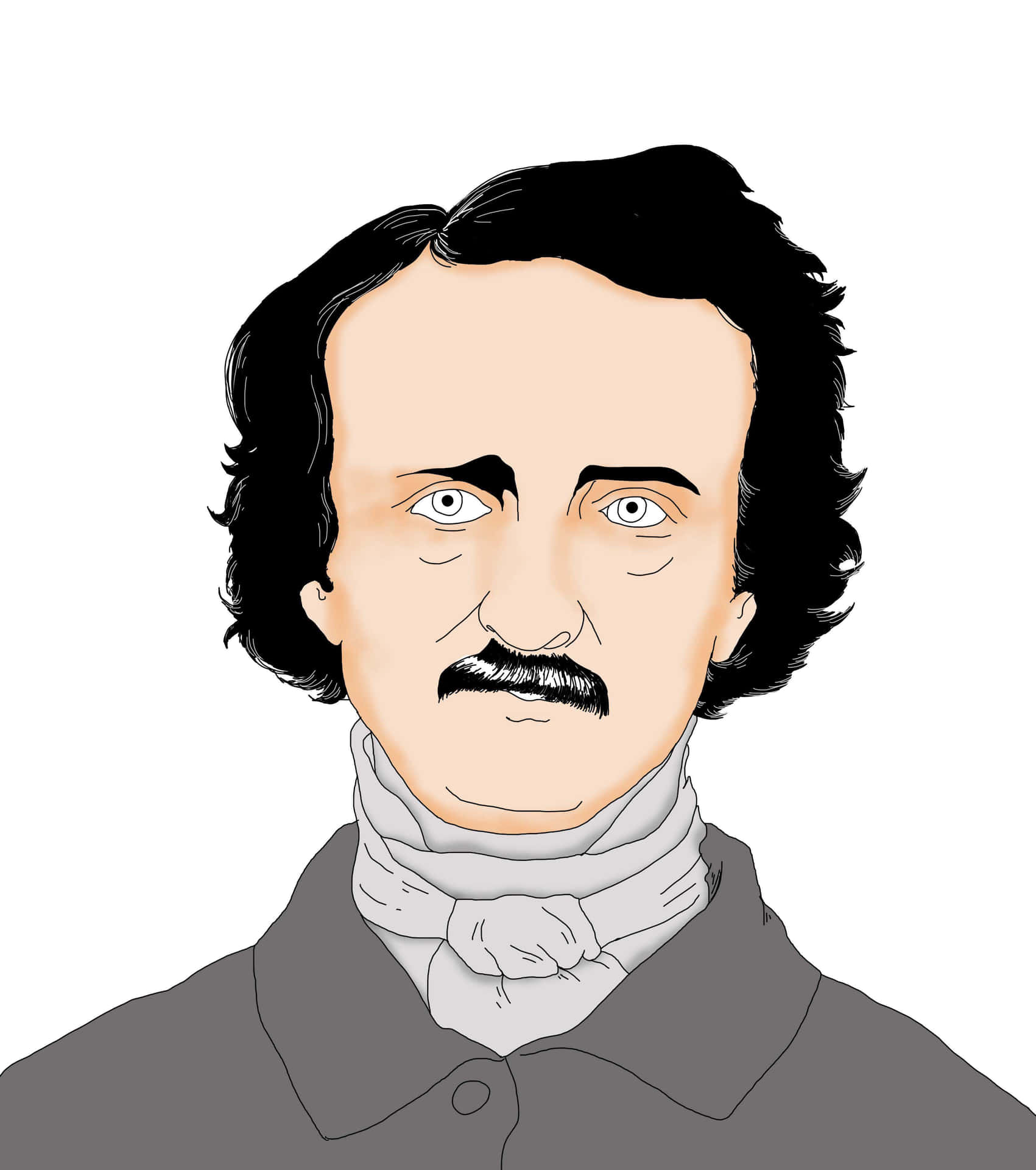 Edgar Allan Poe Illustration