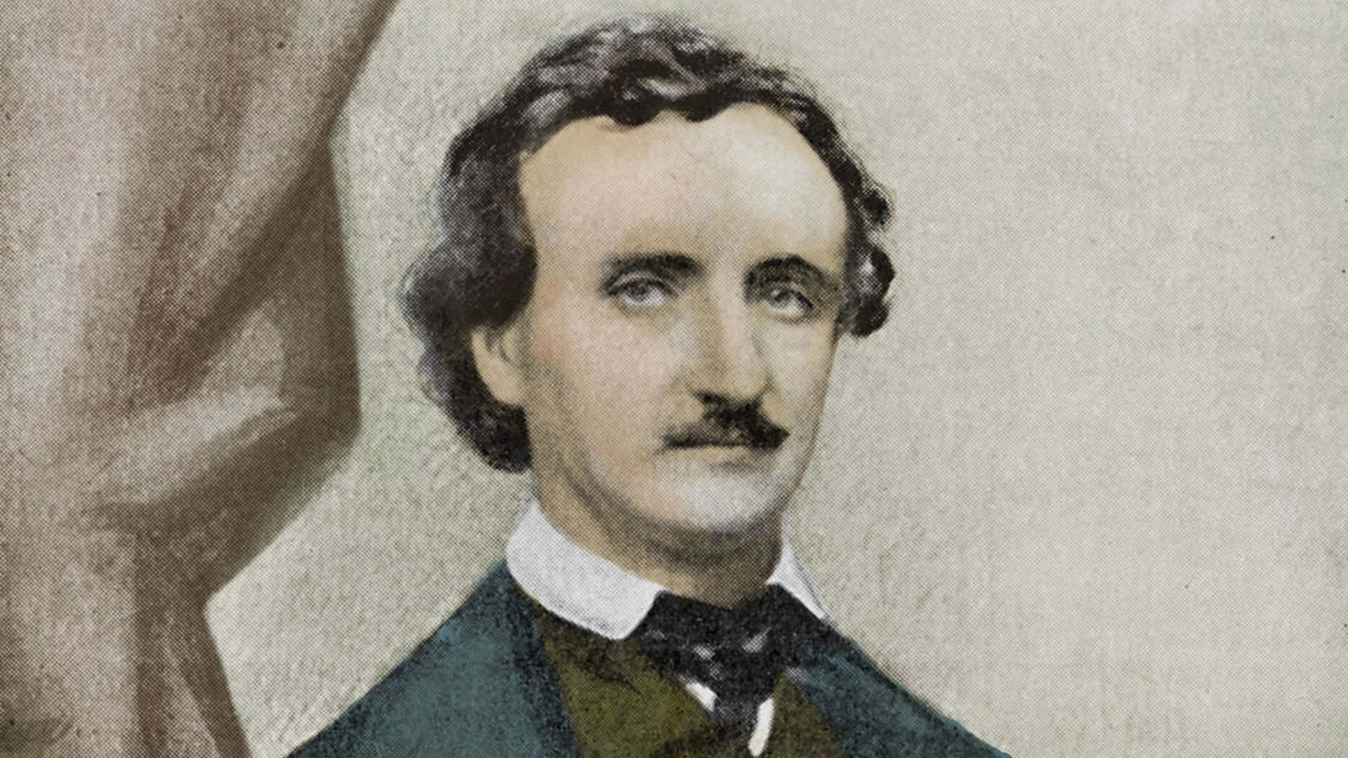 Edgar Allan Poe Portrait Background