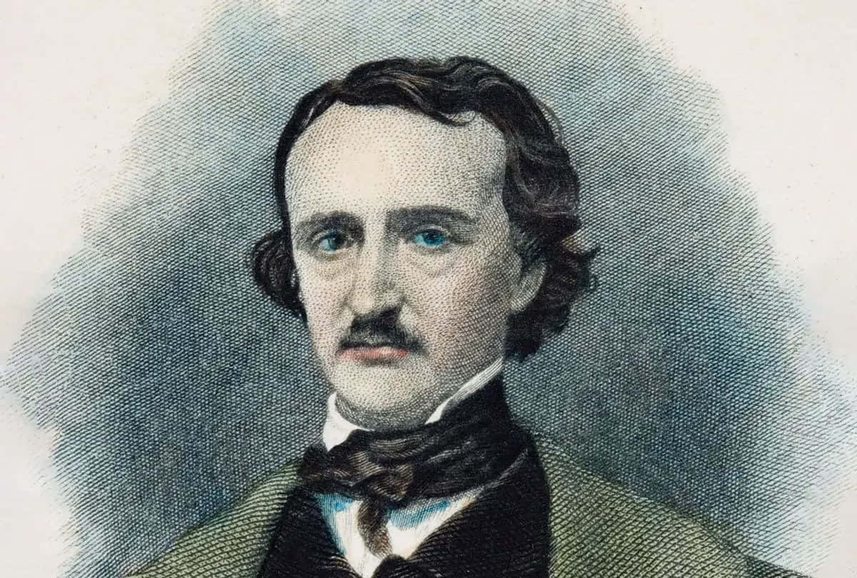 Edgar Allan Poe Portrait Background