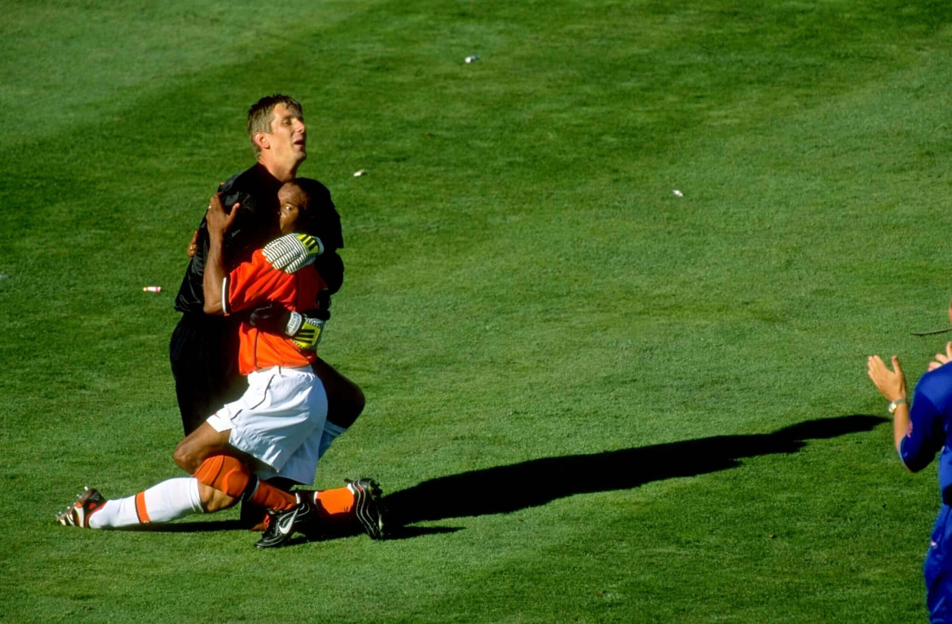 Edgar Davids Edwin Van Der Sar Background