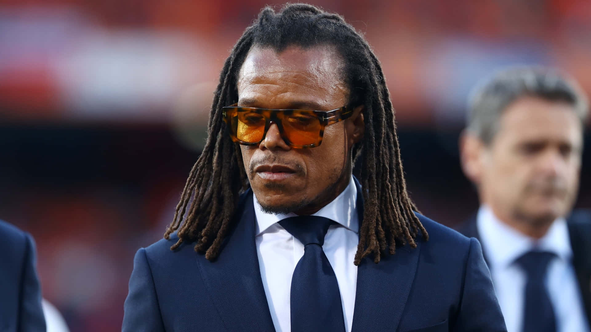 Edgar Davids In Action: The Defensive Midfielder Master Background