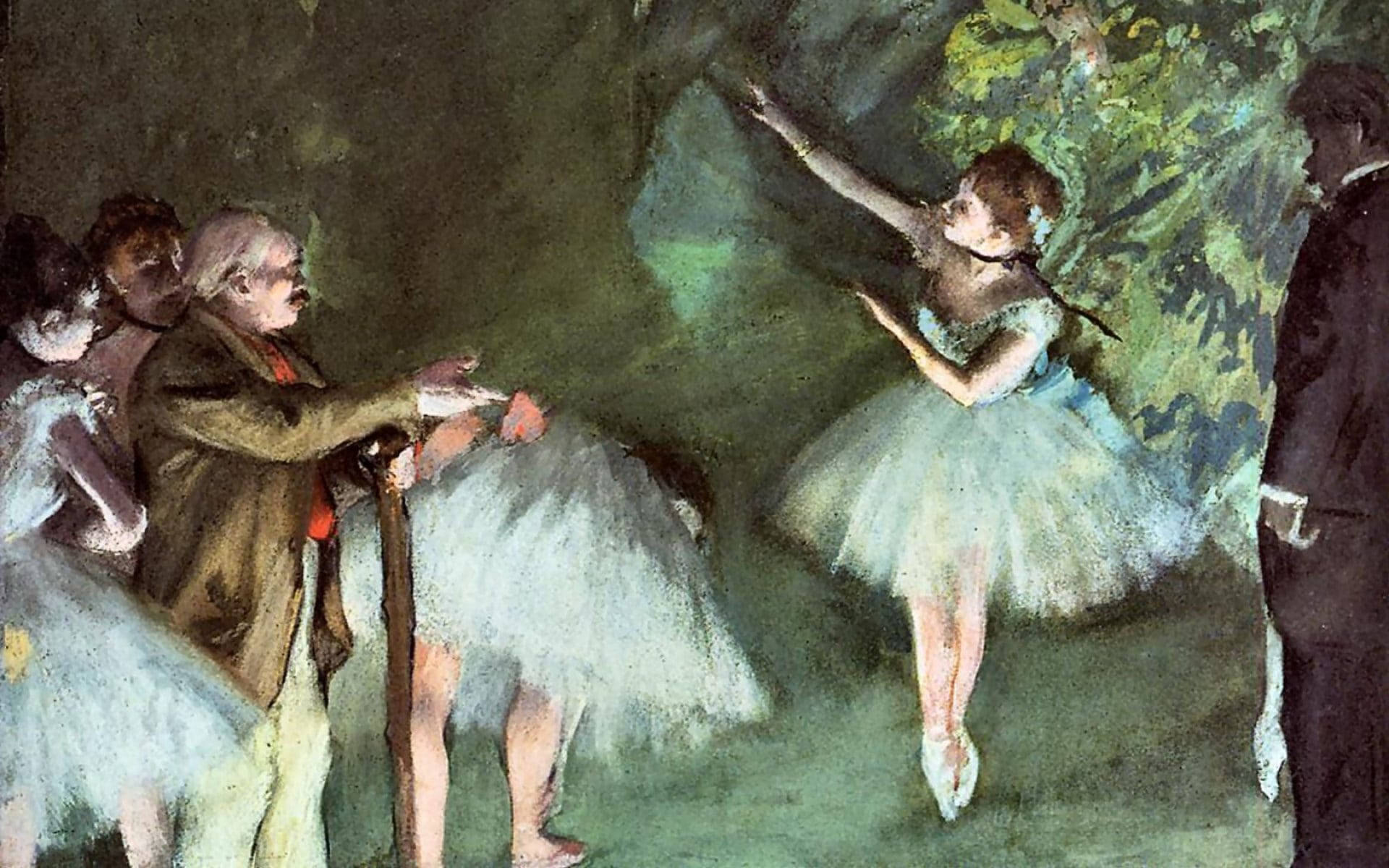 Edgar Degas Ballet Artwork