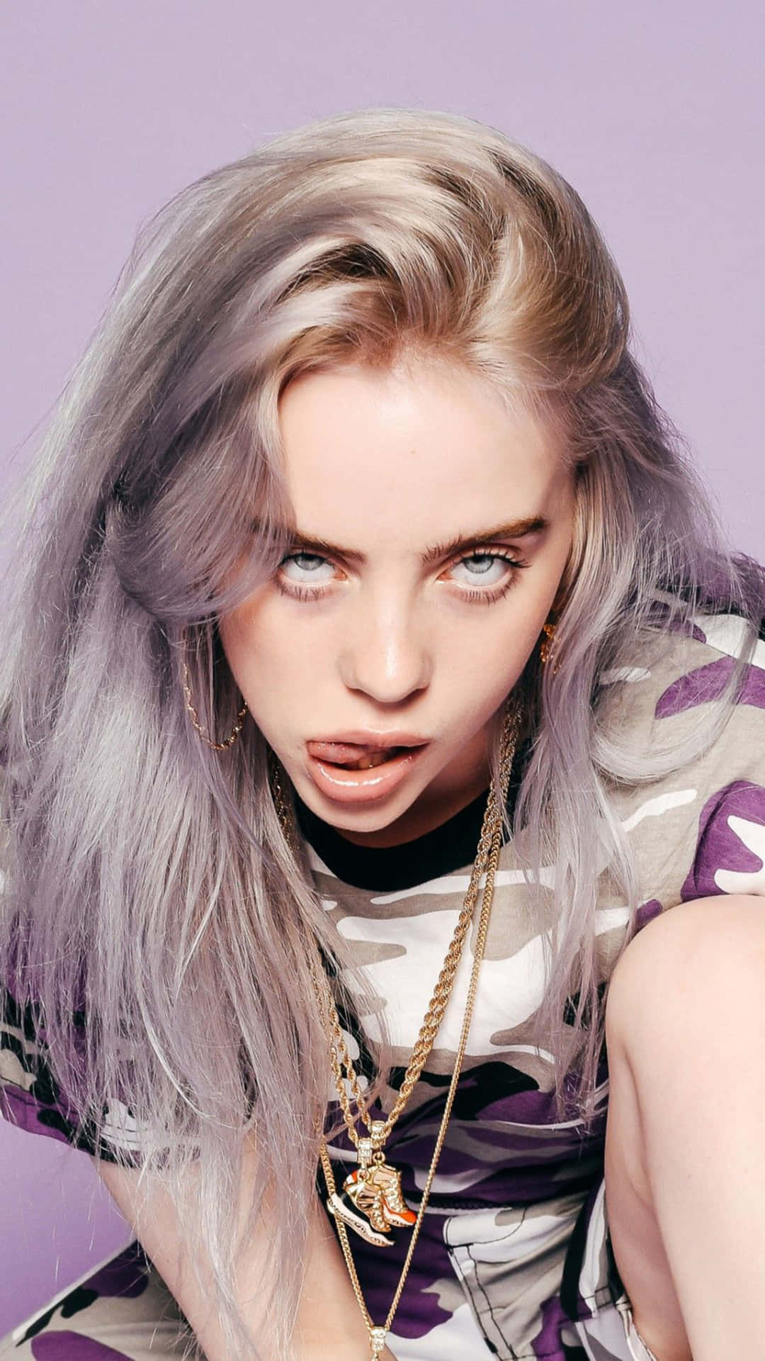 Edgy Billie Eilish 2021 Background