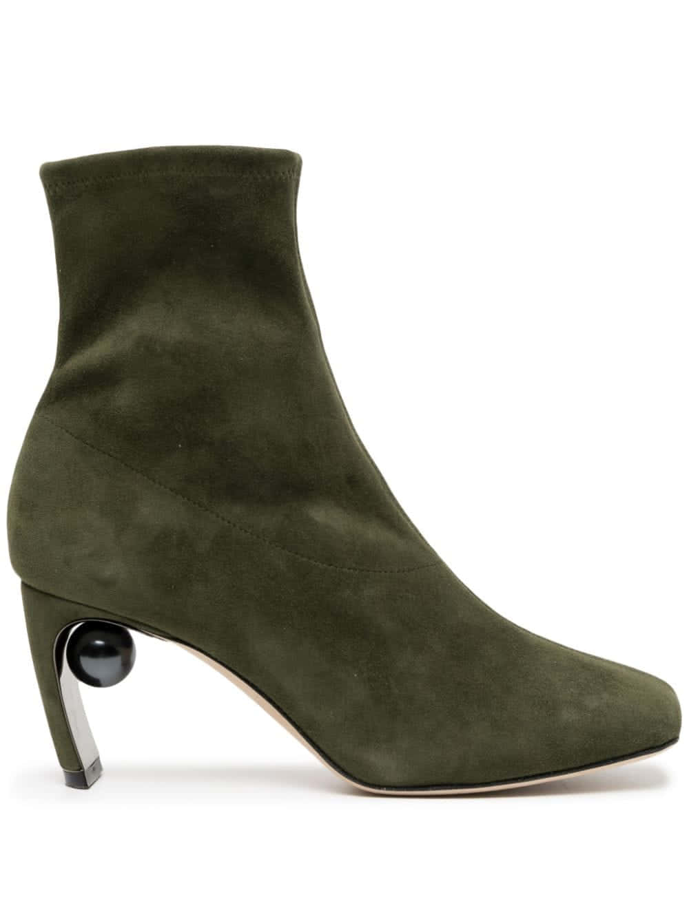 Edgy Elegance With Nicholas Kirkwood Maeva Ankle Boots Background