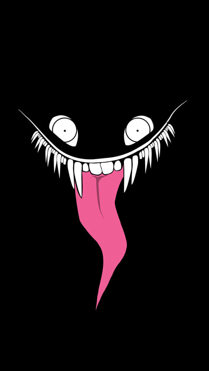 Edgy Pink Tongue Creepypasta