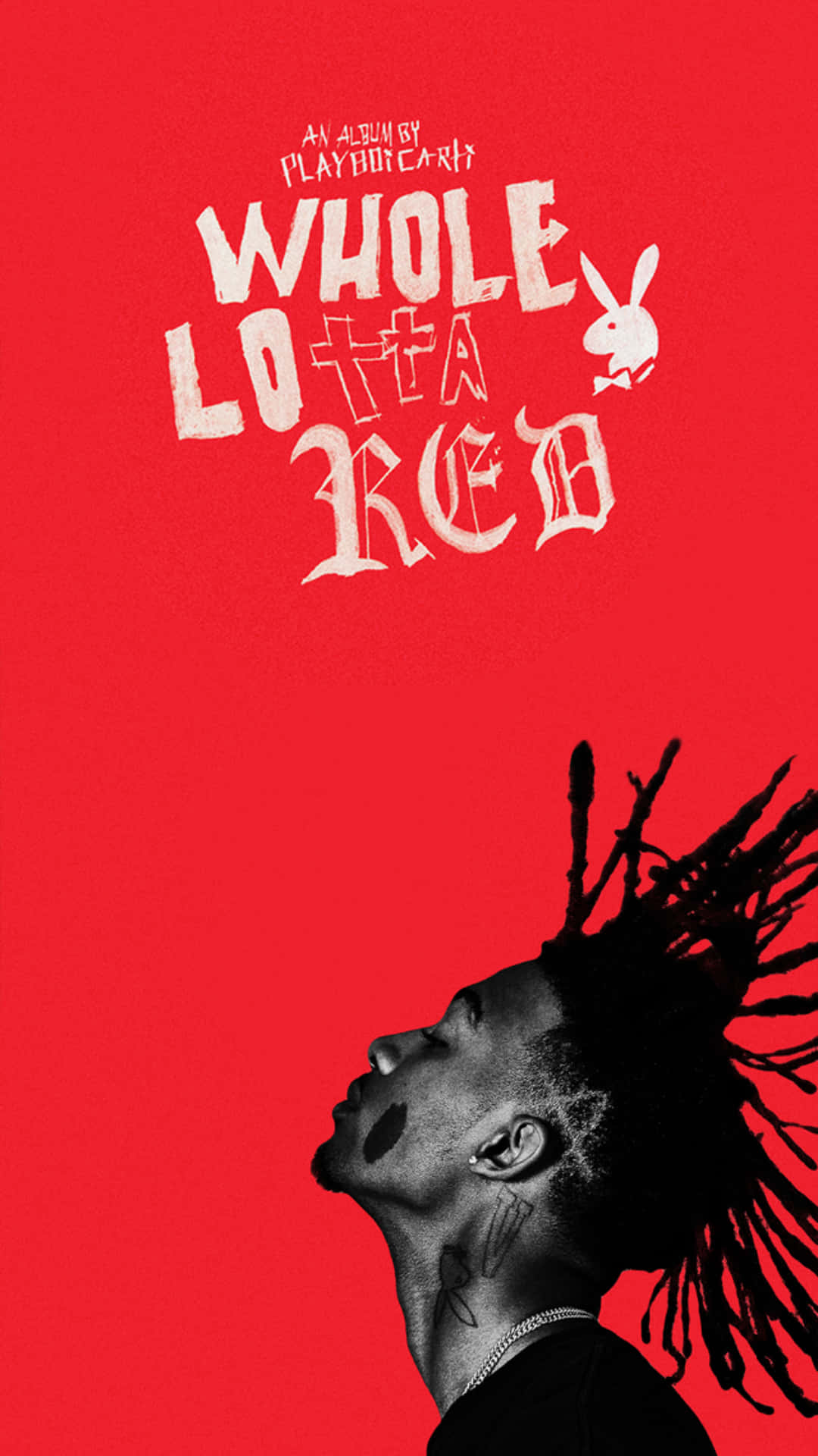 Edgy Red Aesthetic Of Carti Pfp Background