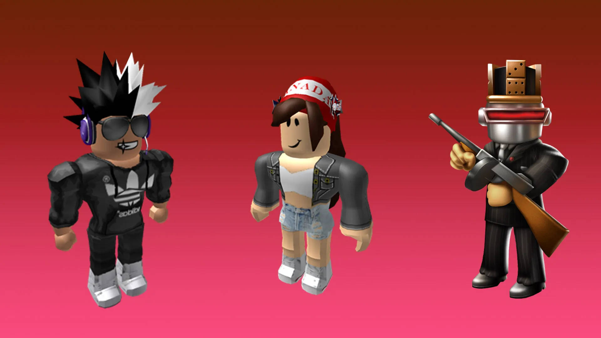 Edgy Roblox Avatar Background