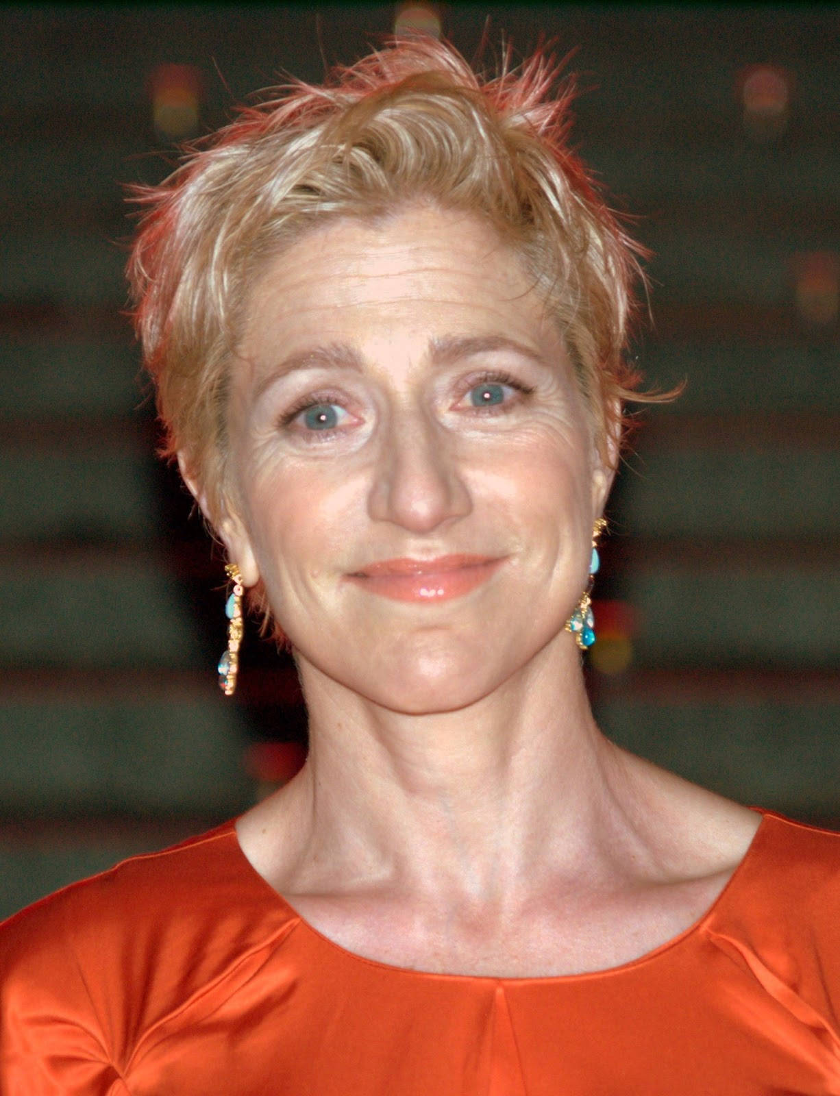 Edie Falco Gorgeous In Red