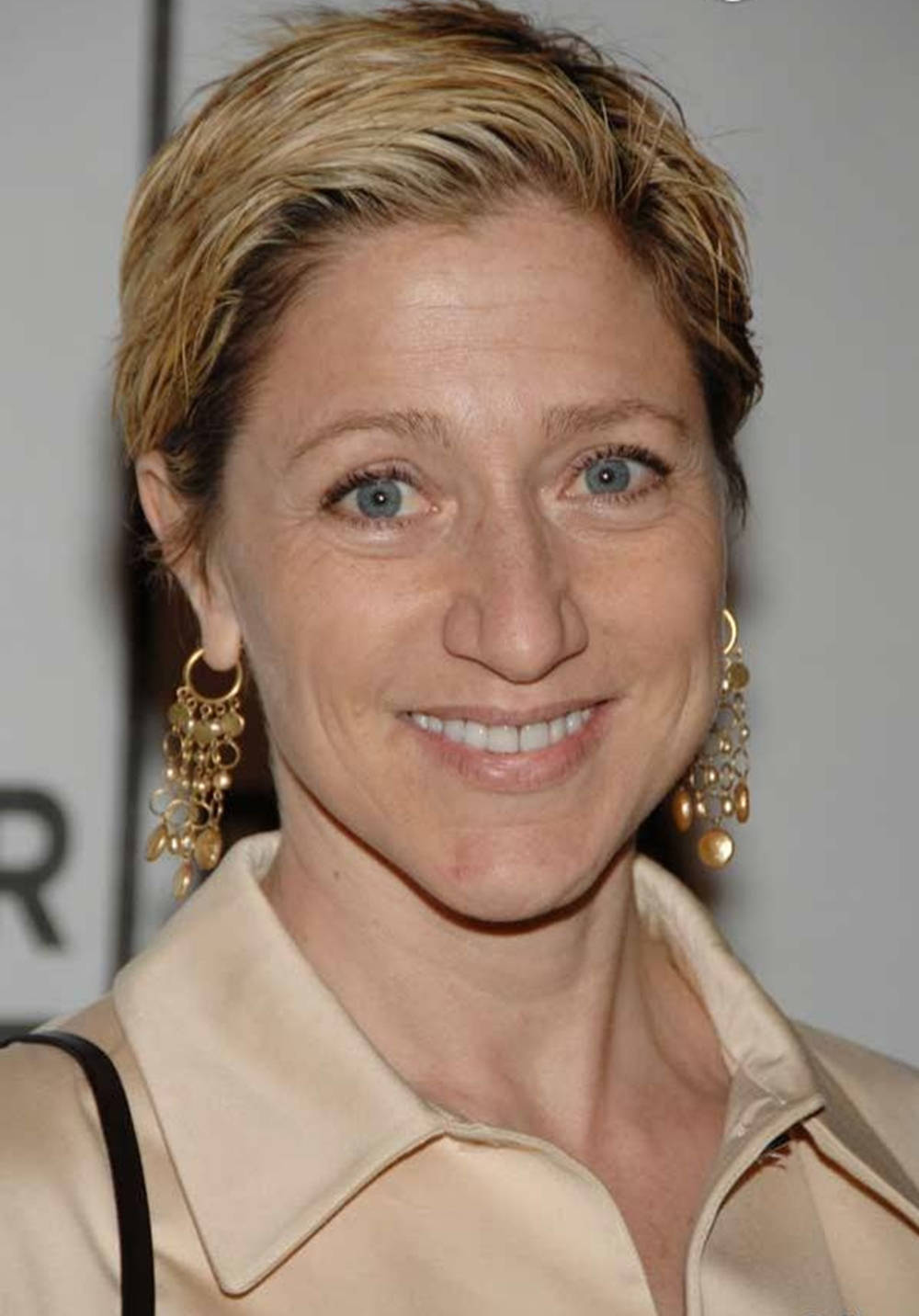 Edie Falco Grey Eyes Background