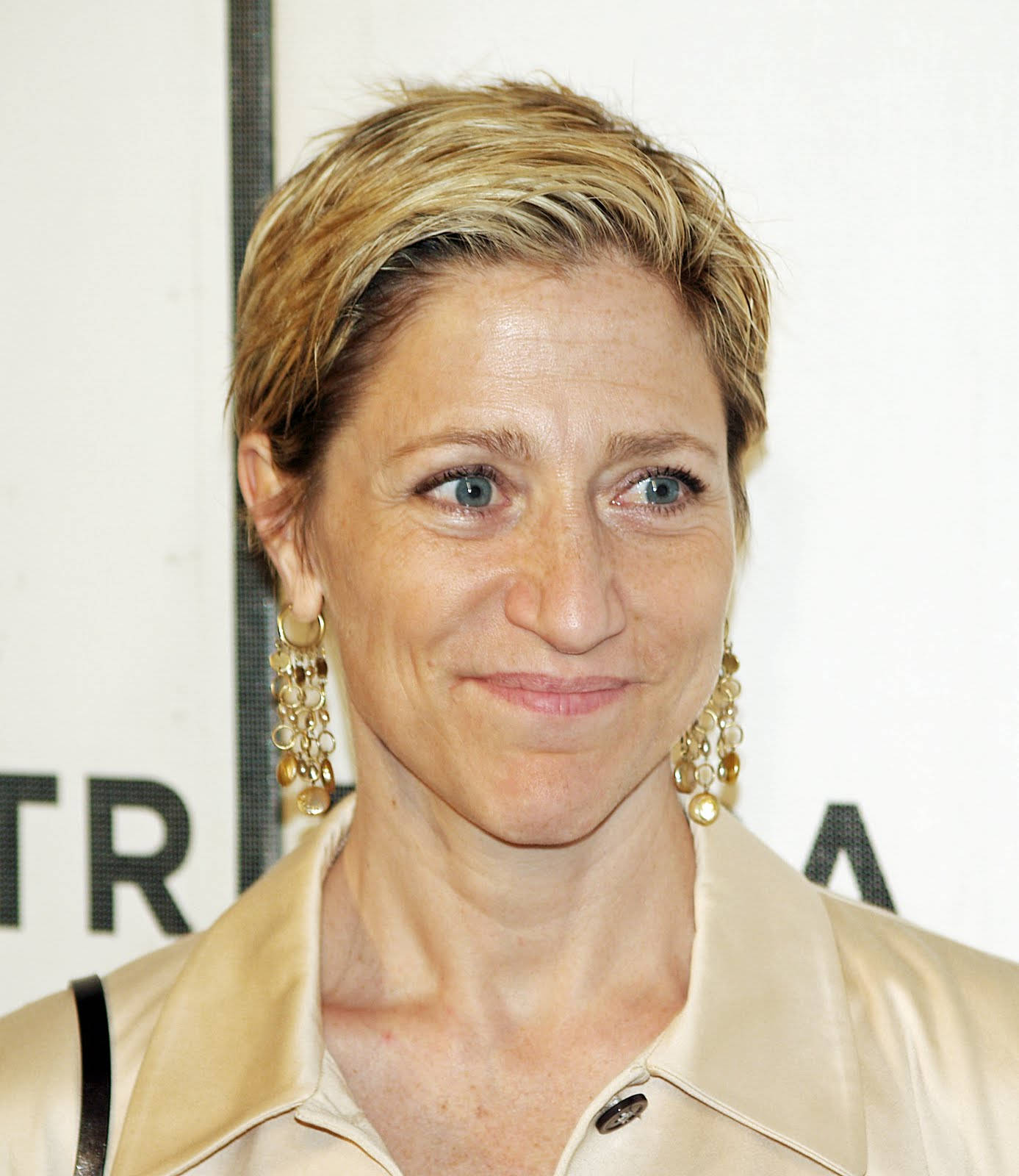 Edie Falco Pixie Haircut Background