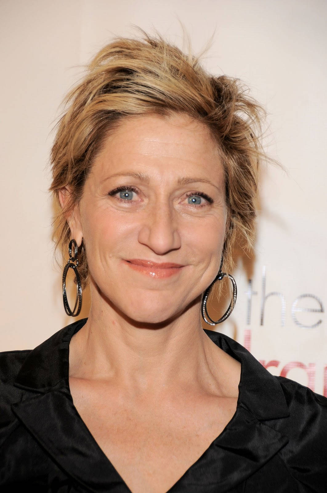 Edie Falco Voguish Haircut Background