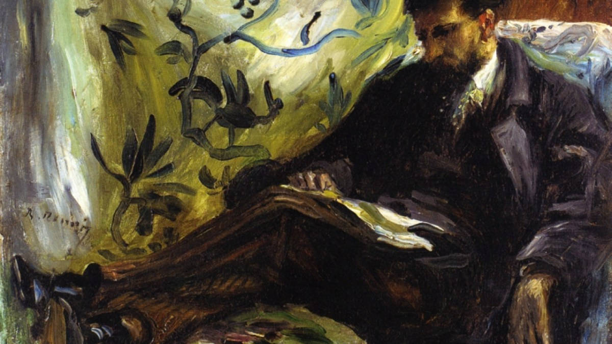 Edmond Maitre By Renoir Background