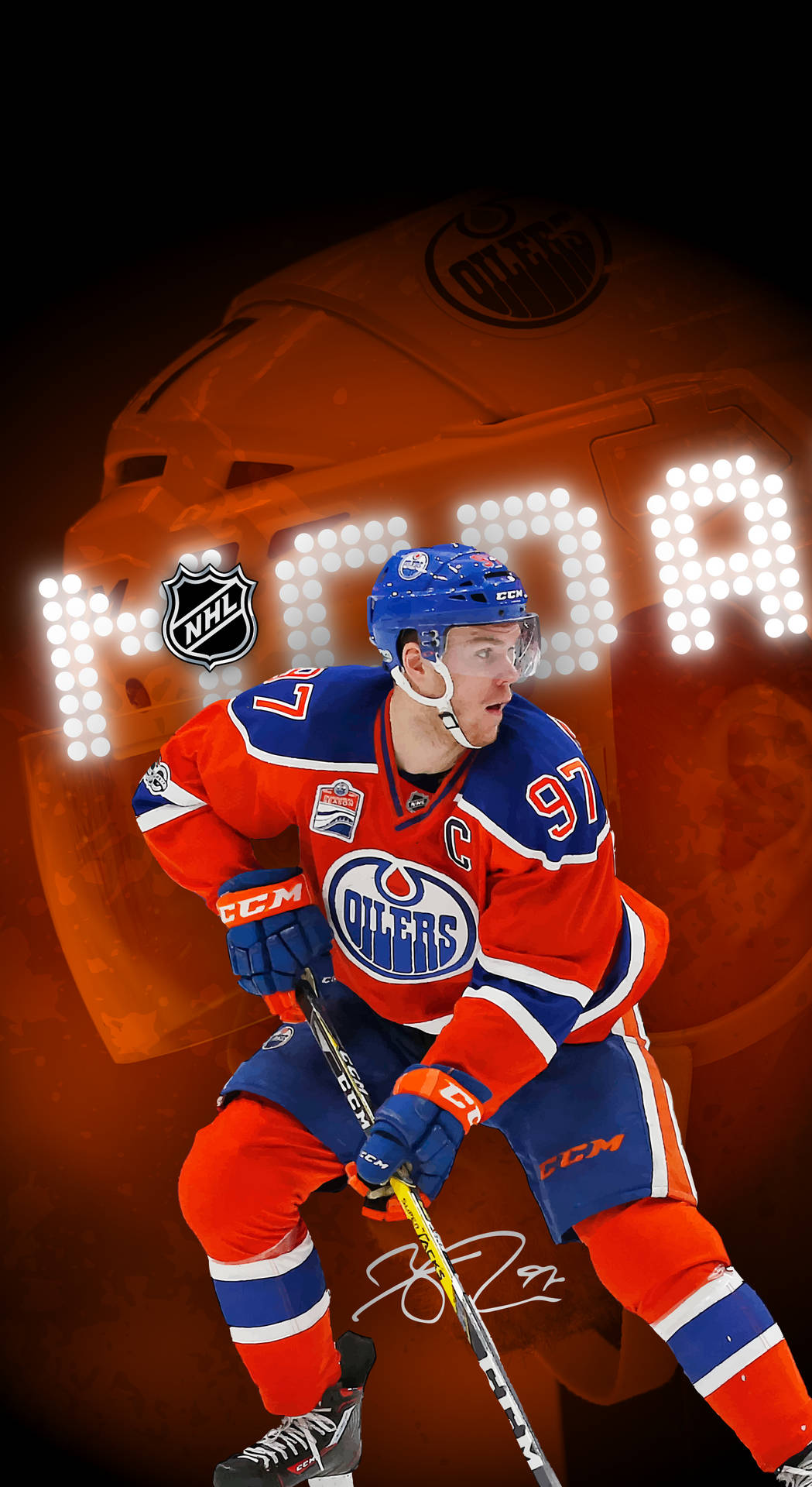 Edmonton Oilers Captain Connor Mcdavid