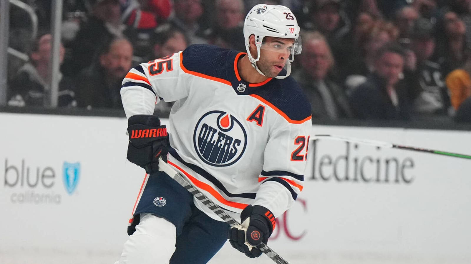 Edmonton Oilers Ice Hockey Defenseman Darnell Nurse 2022 Portrait Background