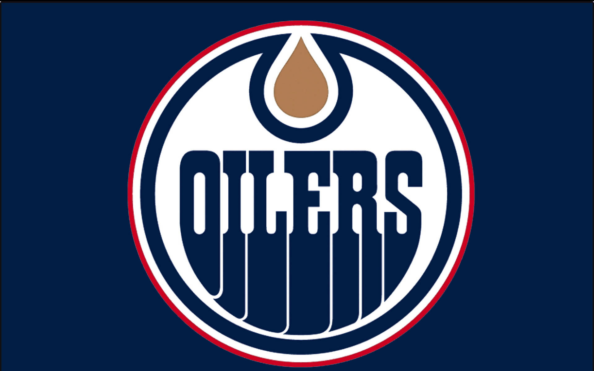 Edmonton Oilers Logo Nhl Background