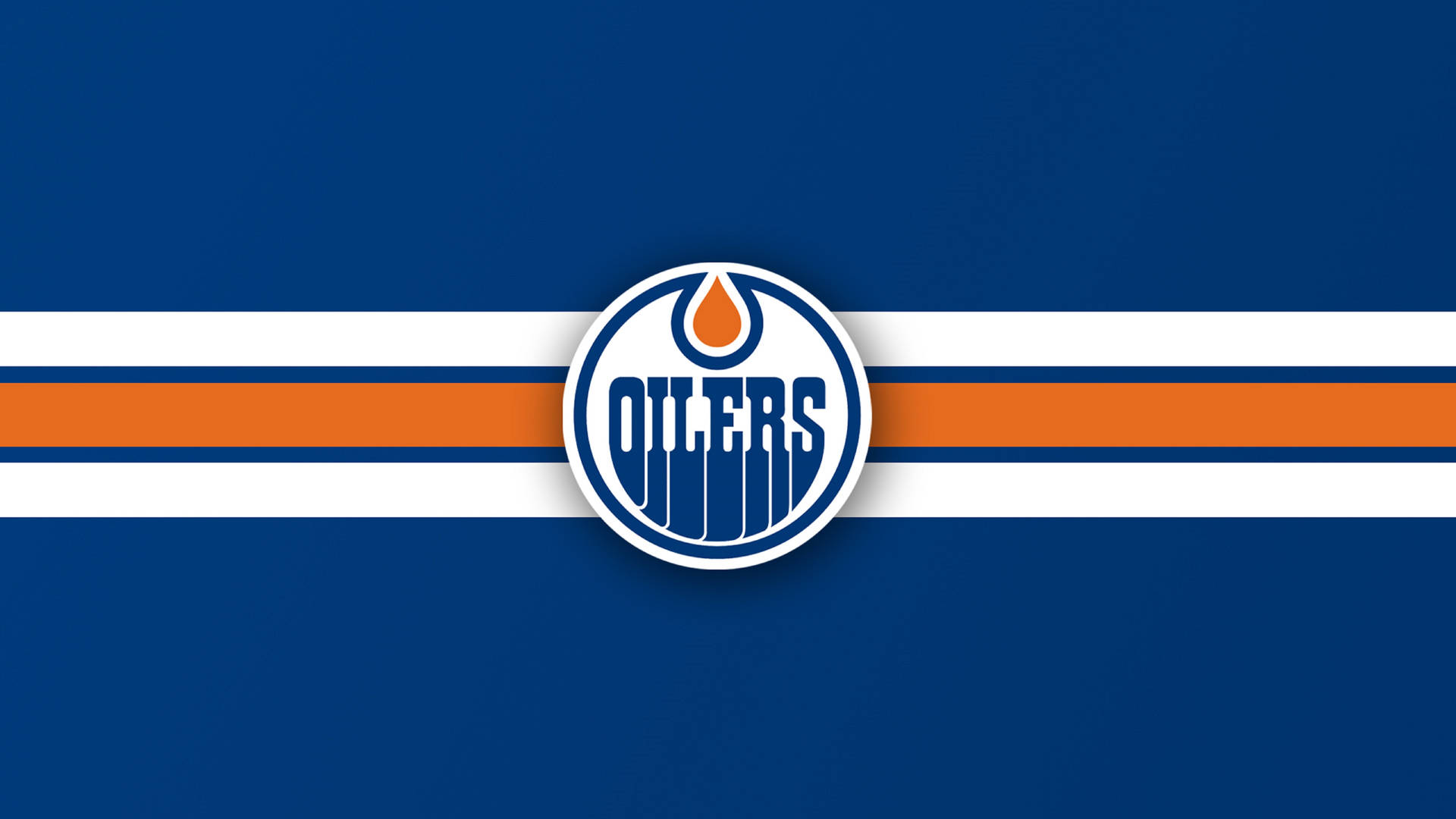 Edmonton Oilers Nhl Minimal Art Background