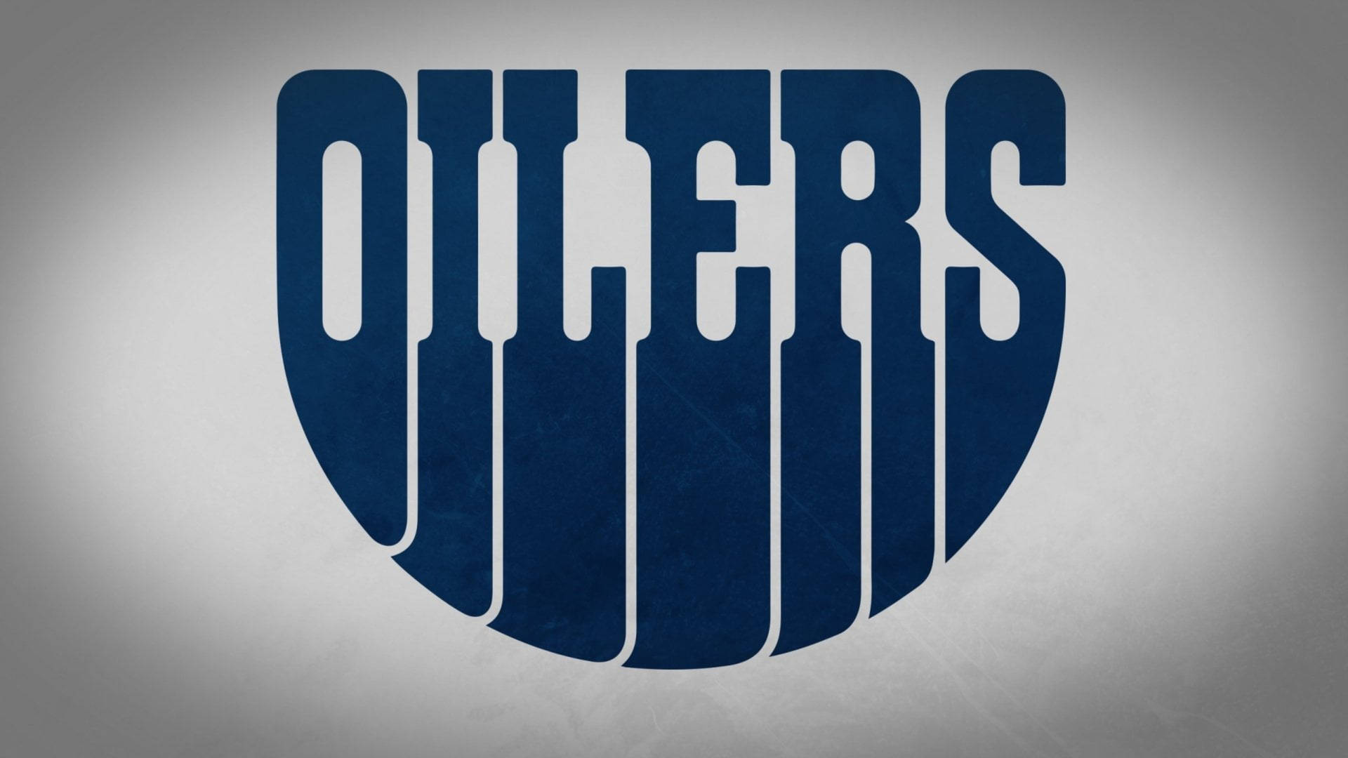 Edmonton Oilers Nhl Minimalist Blue Background
