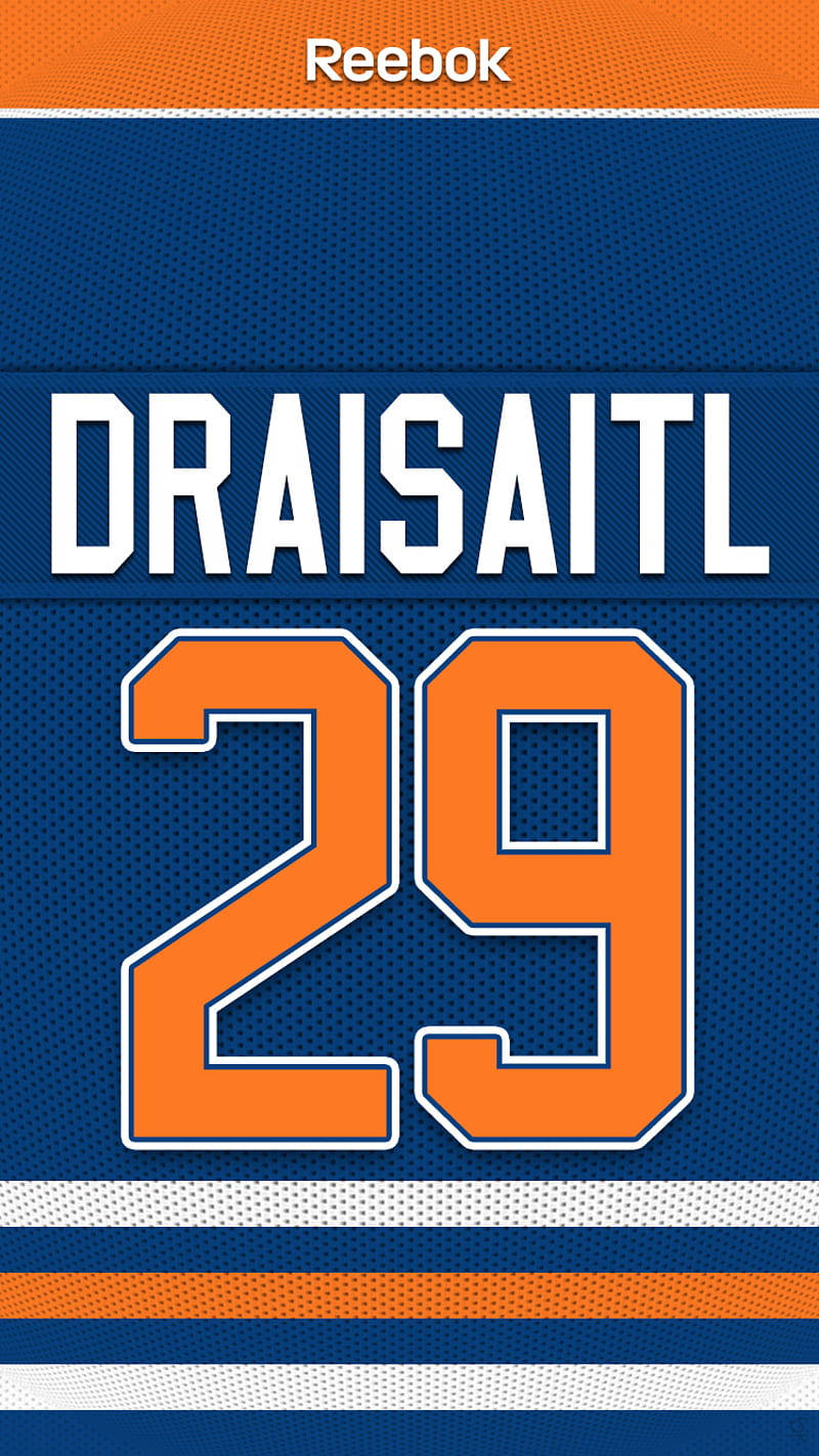 Edmonton Oilers No.29 Leon Draisaitl Background