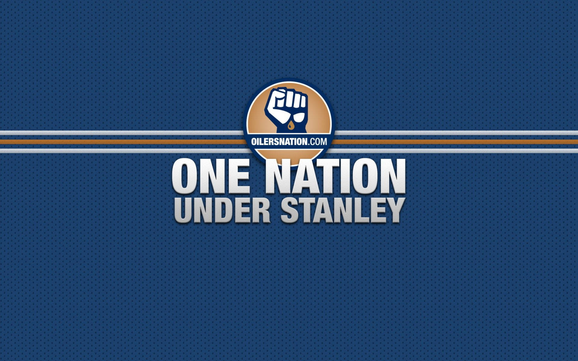 Edmonton Oilers One Nation Background