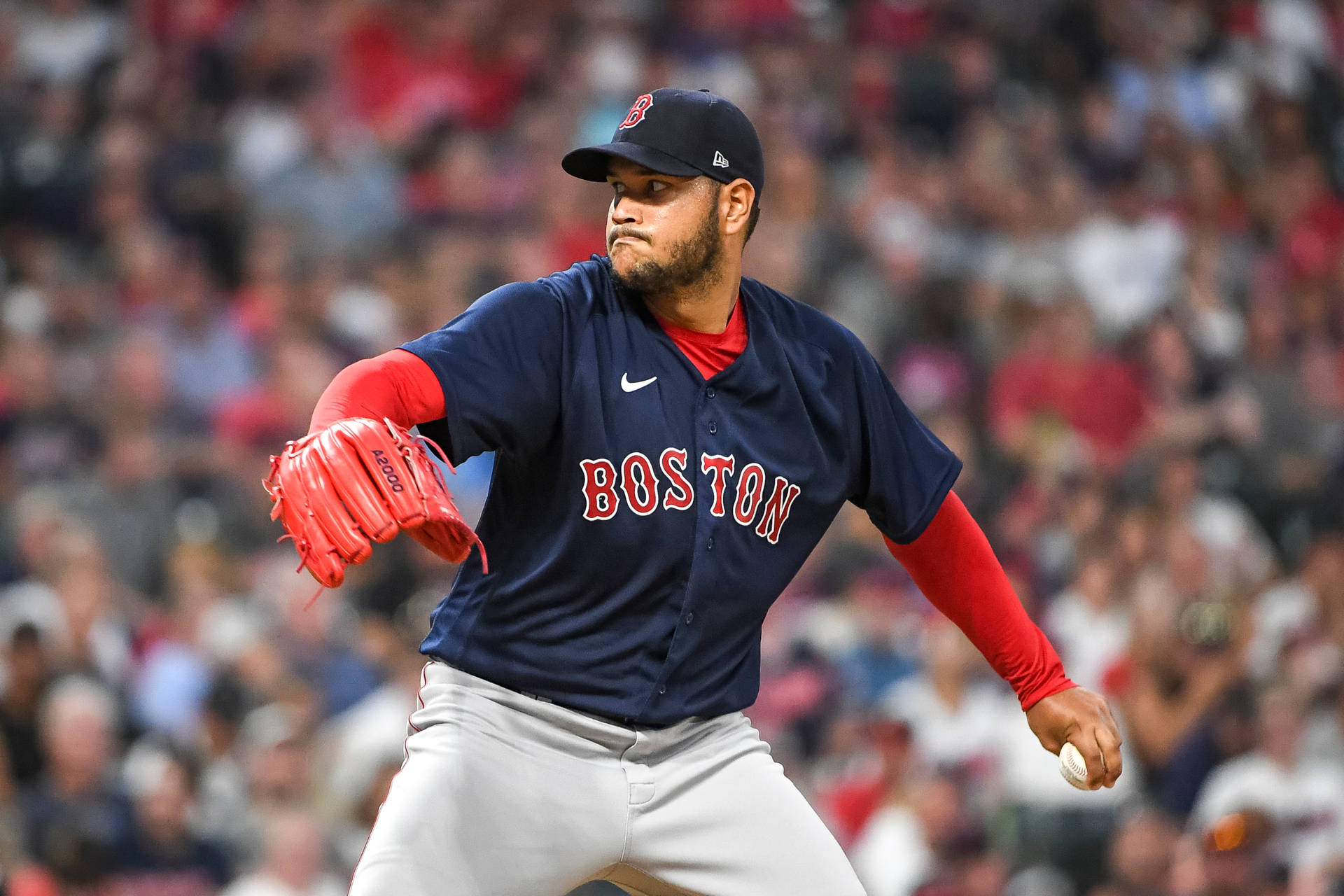 Eduardo Rodriguez Red Gloves