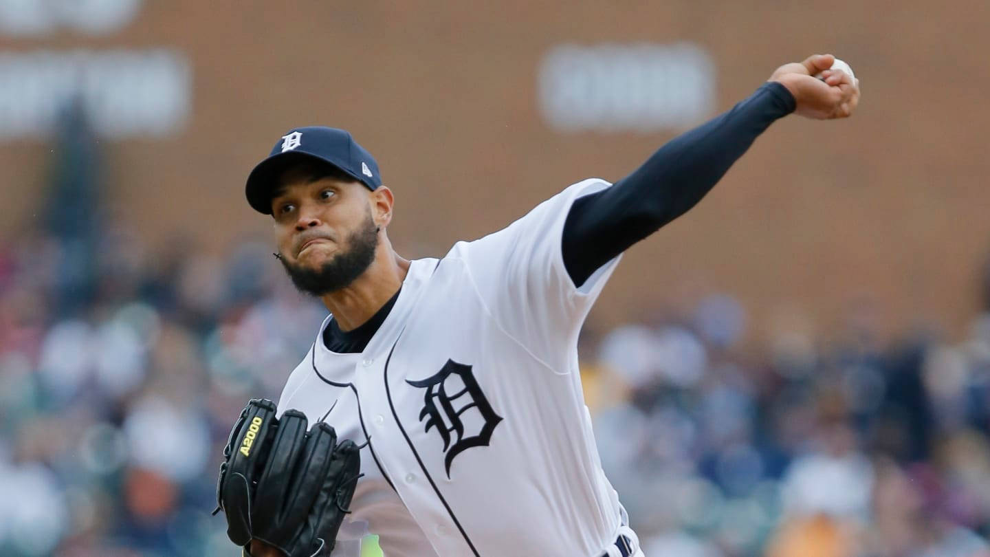 Eduardo Rodriguez Stretch Arms Background