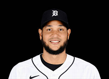 Eduardo Rodriguez White Backdrop