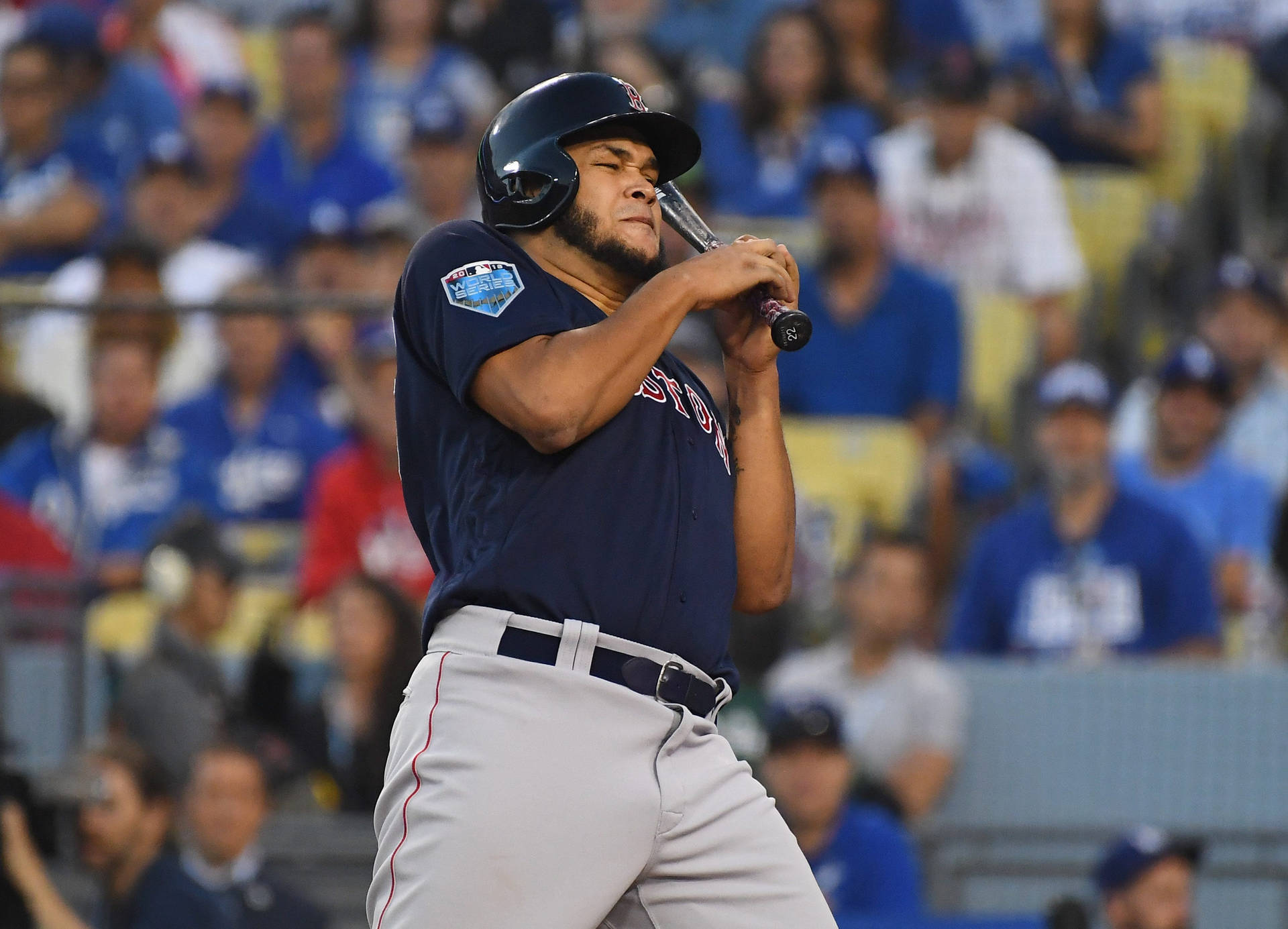 Eduardo Rodriguez With Bat