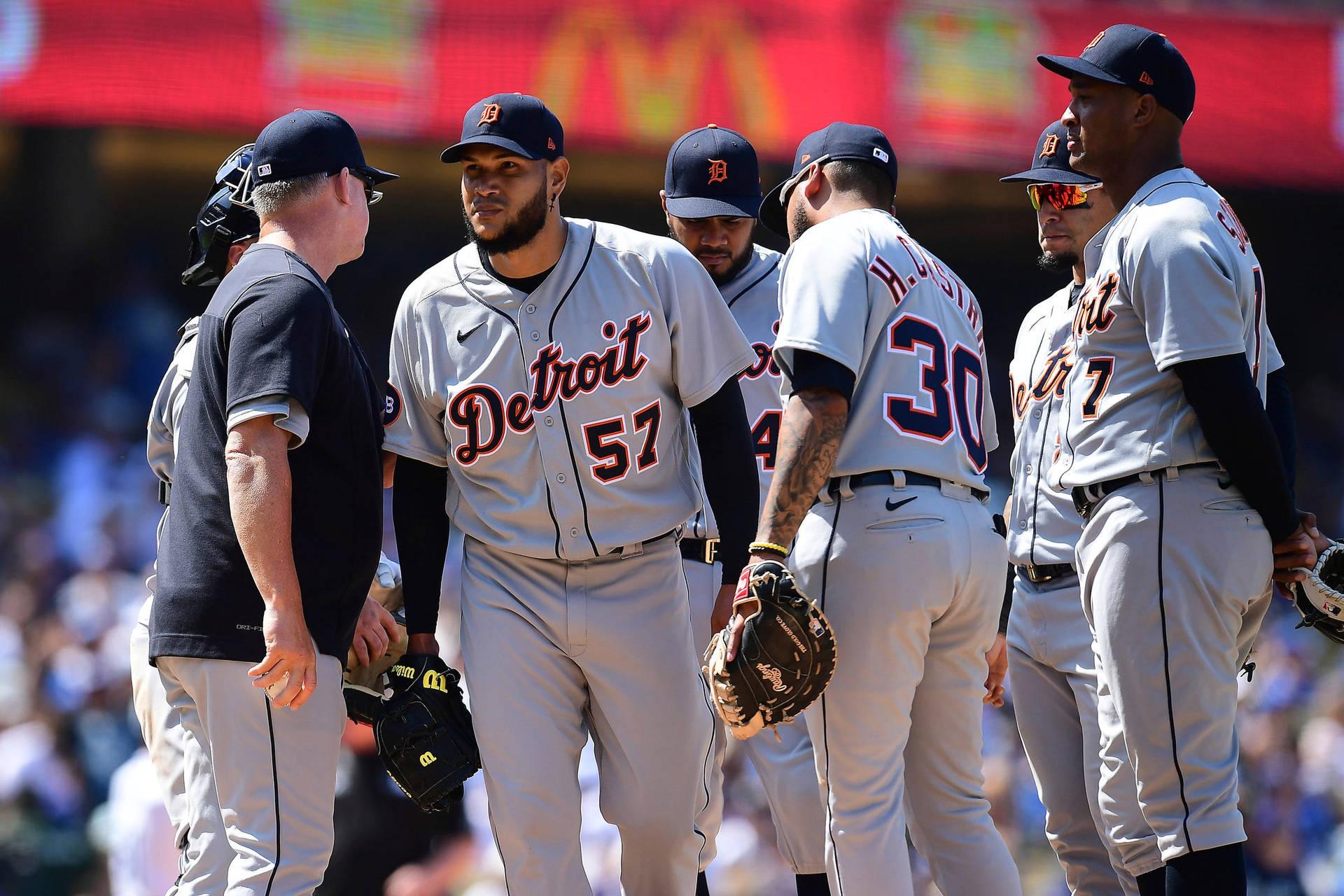 Eduardo Rodriguez With Teammate Background