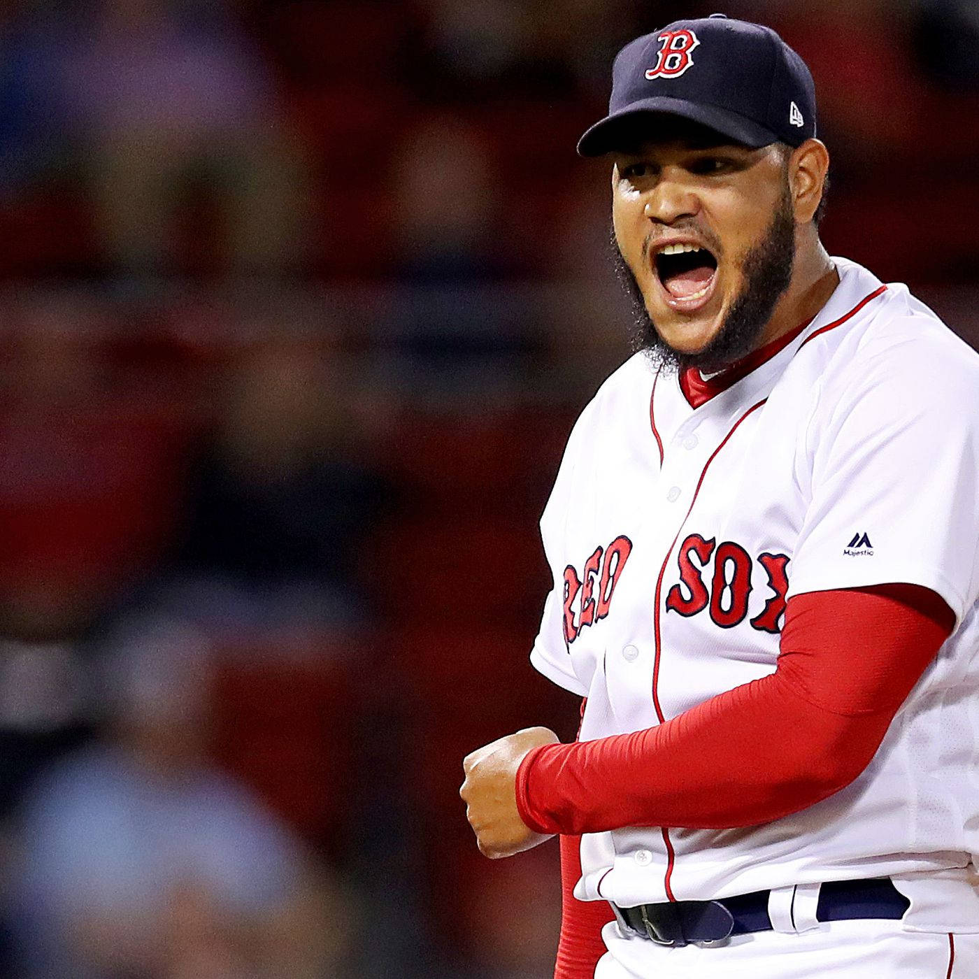 Eduardo Rodriguez Yells Background