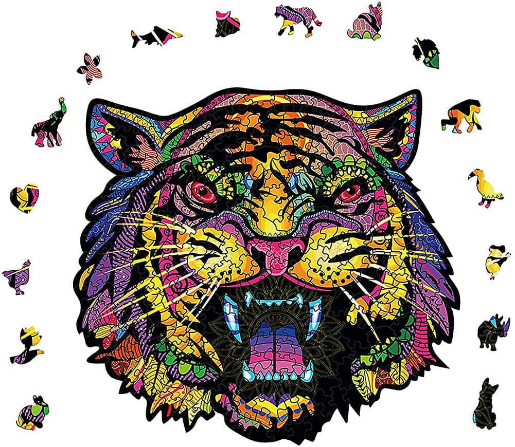 Educational Toys For Creativity Stimulation. Background