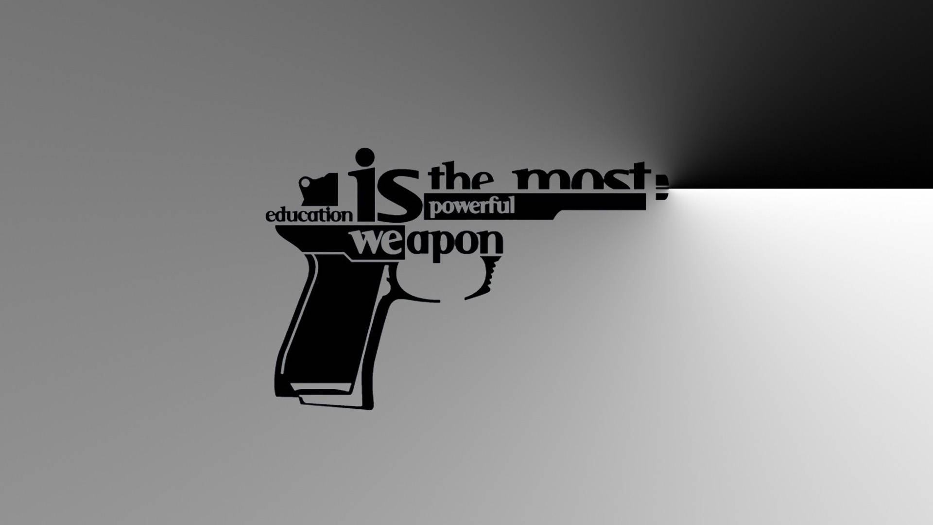 Educational Weapon Symbol Background