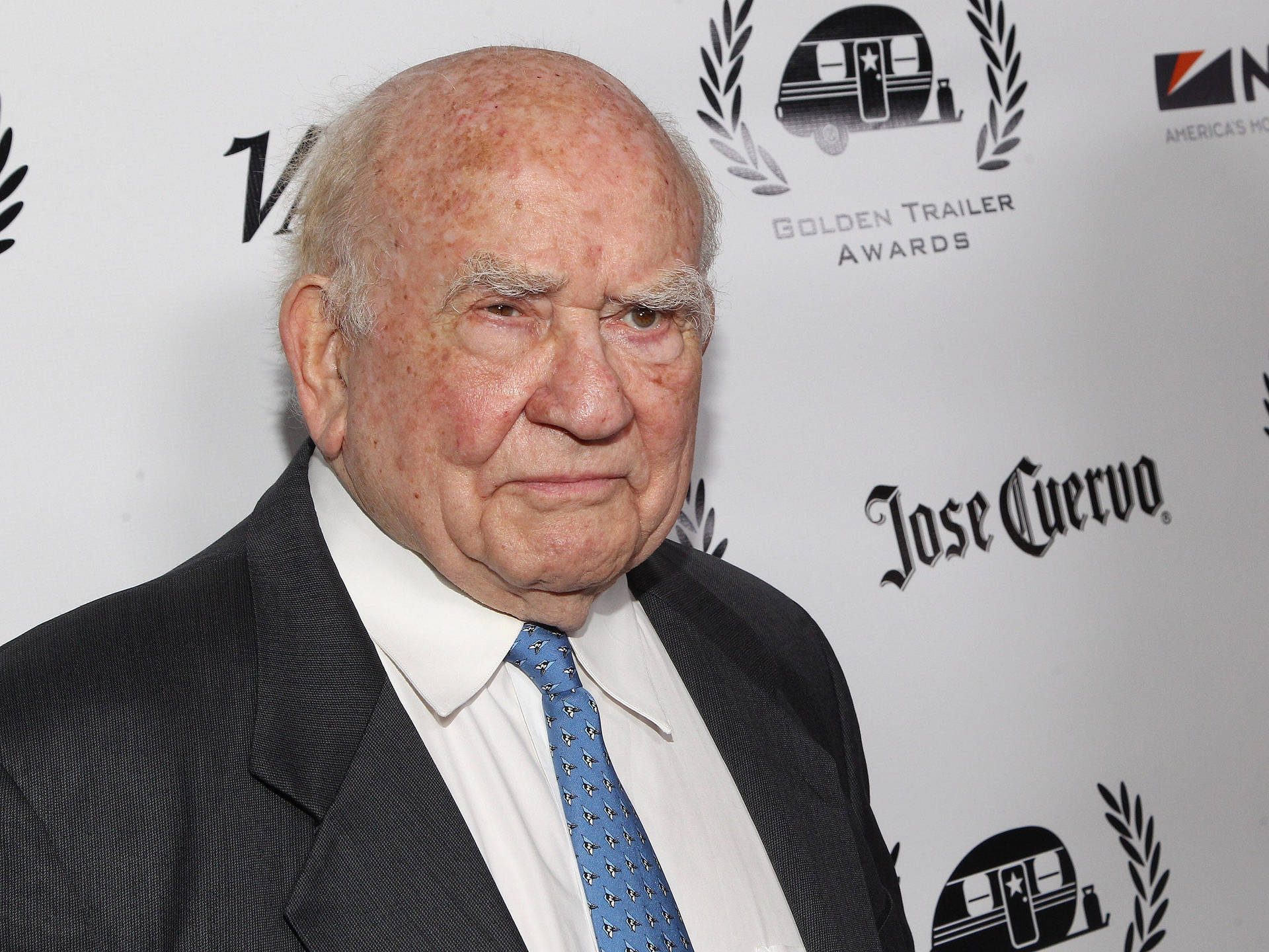 Edward Asner Attending A High-profile Event