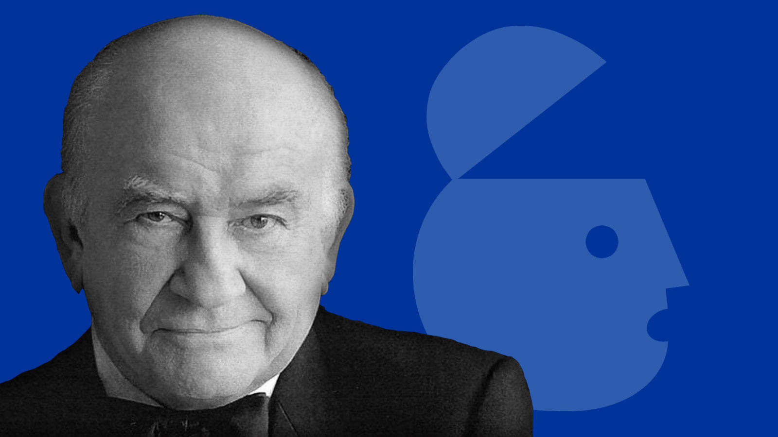 Edward Asner Blue Aesthetic Logo