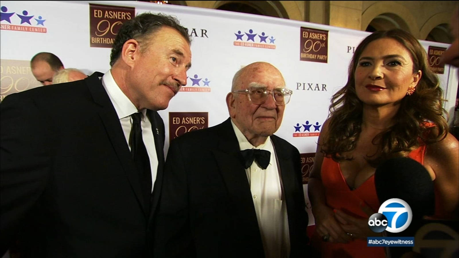 Edward Asner Red Carpet Abc