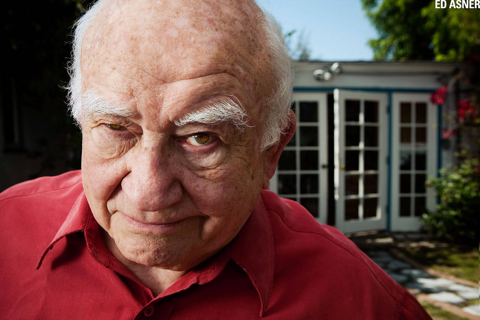 Edward Asner With House