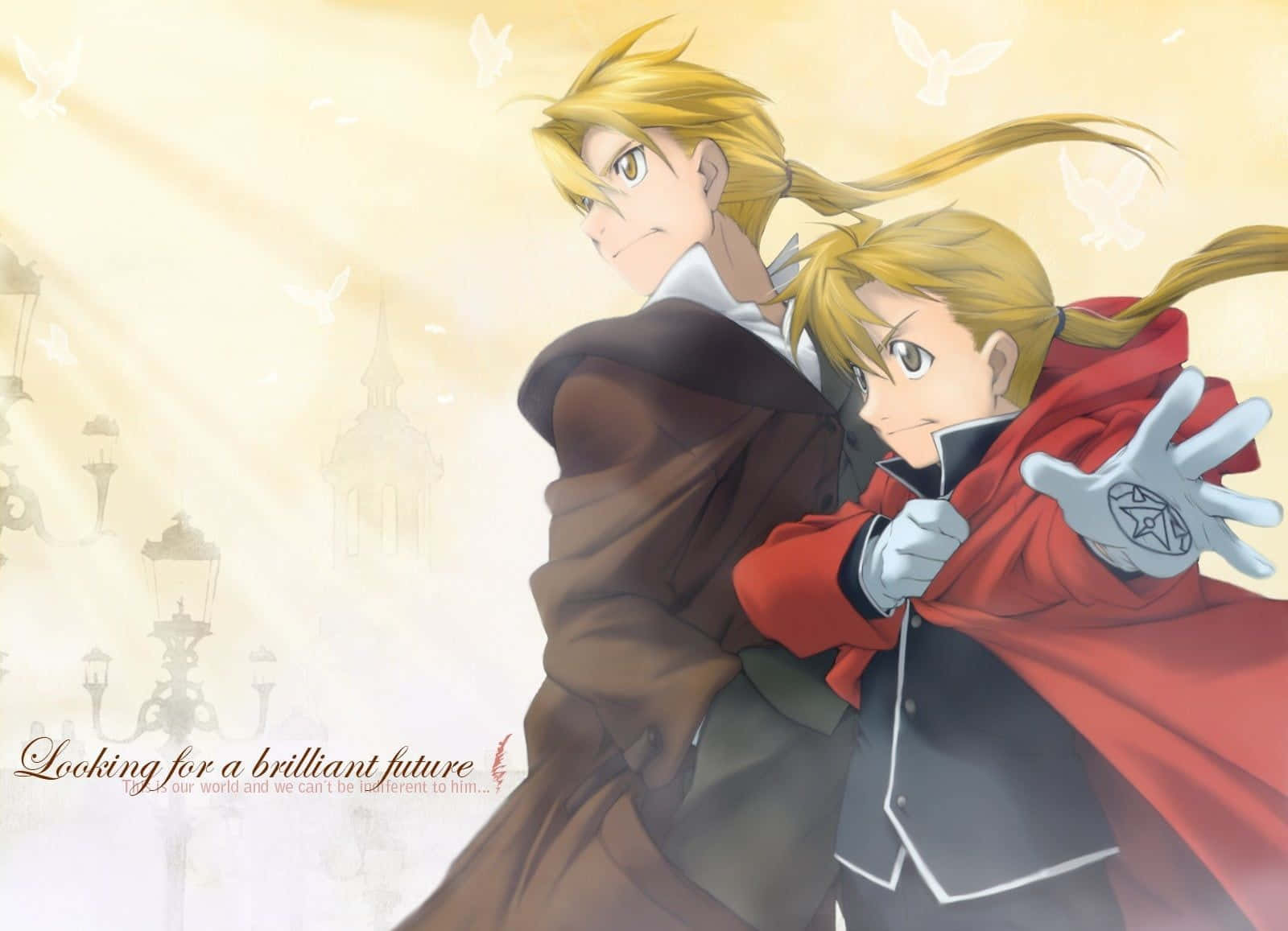 Edward Elric - A Journey Of Sacrifice And Determination Background