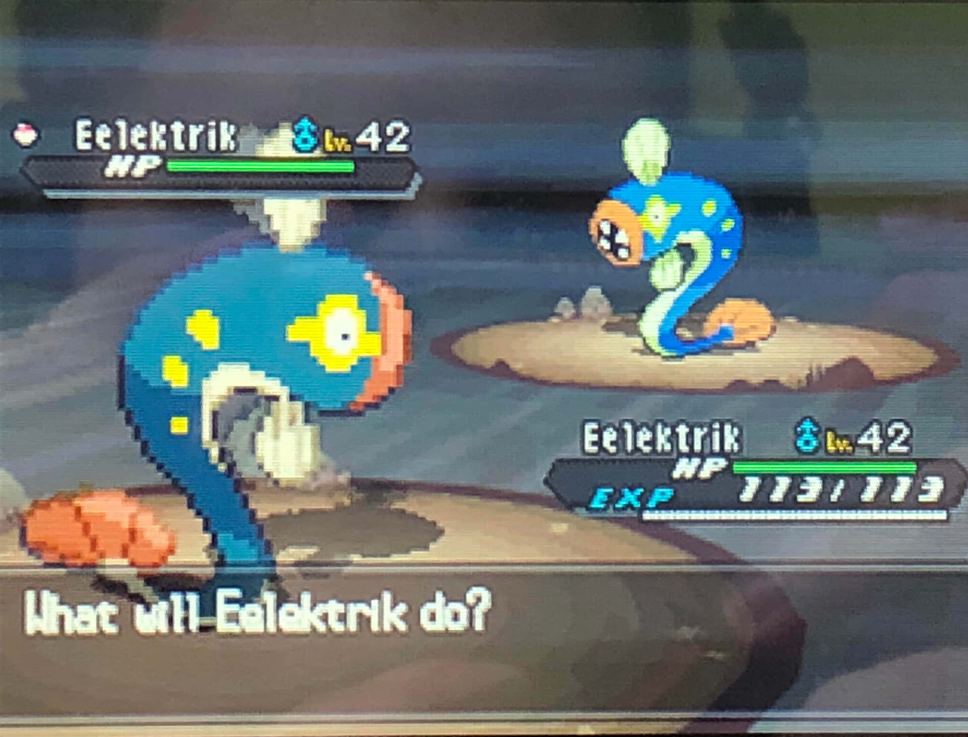 Eelektrik In A Video Game Background