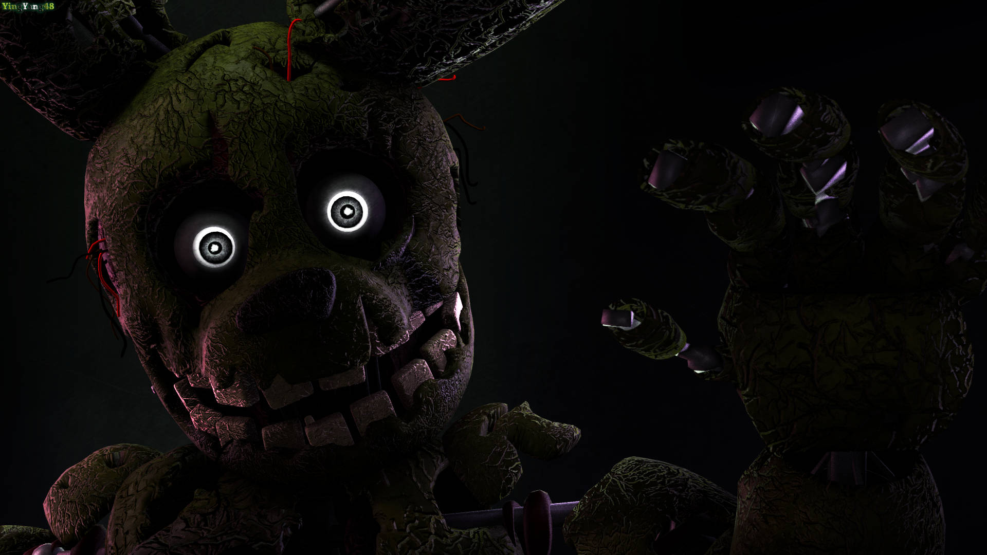 Eerie Springtrap Fnaf Background