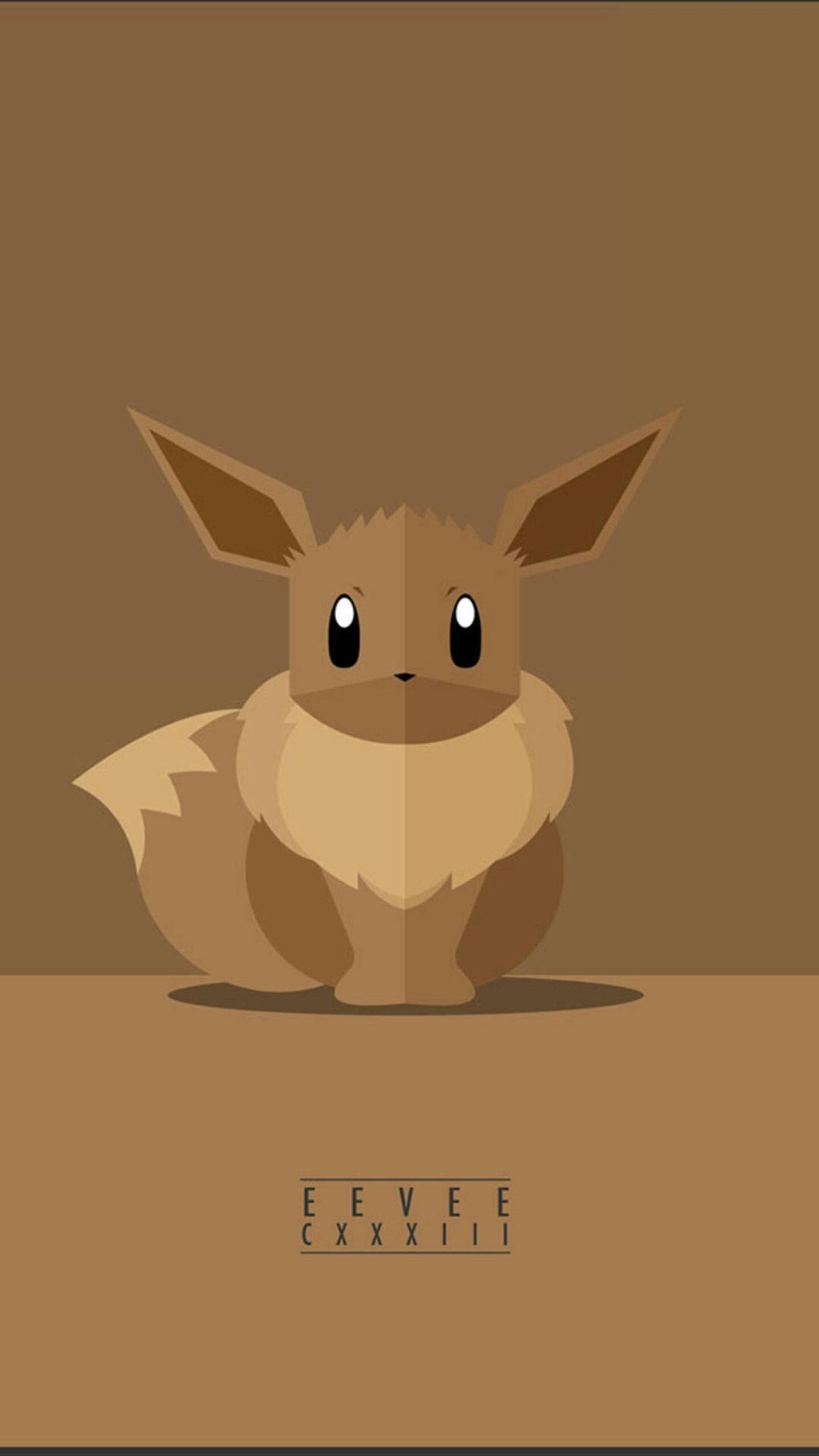 Eevee Brown Aesthetic Iphone Background