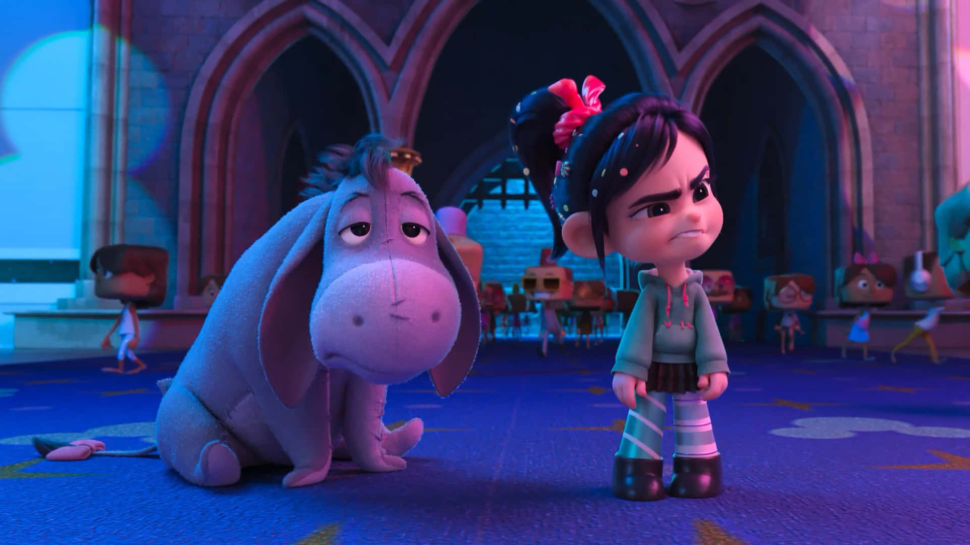 Eeyore In Ralph Breaks The Internet Background