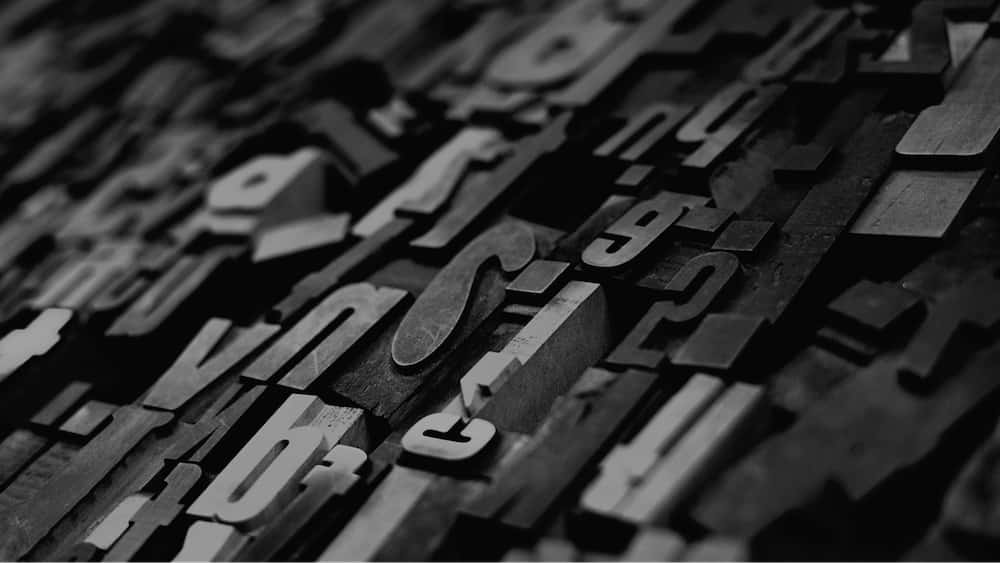 Effective Wooden Letters [wallpaper] Background