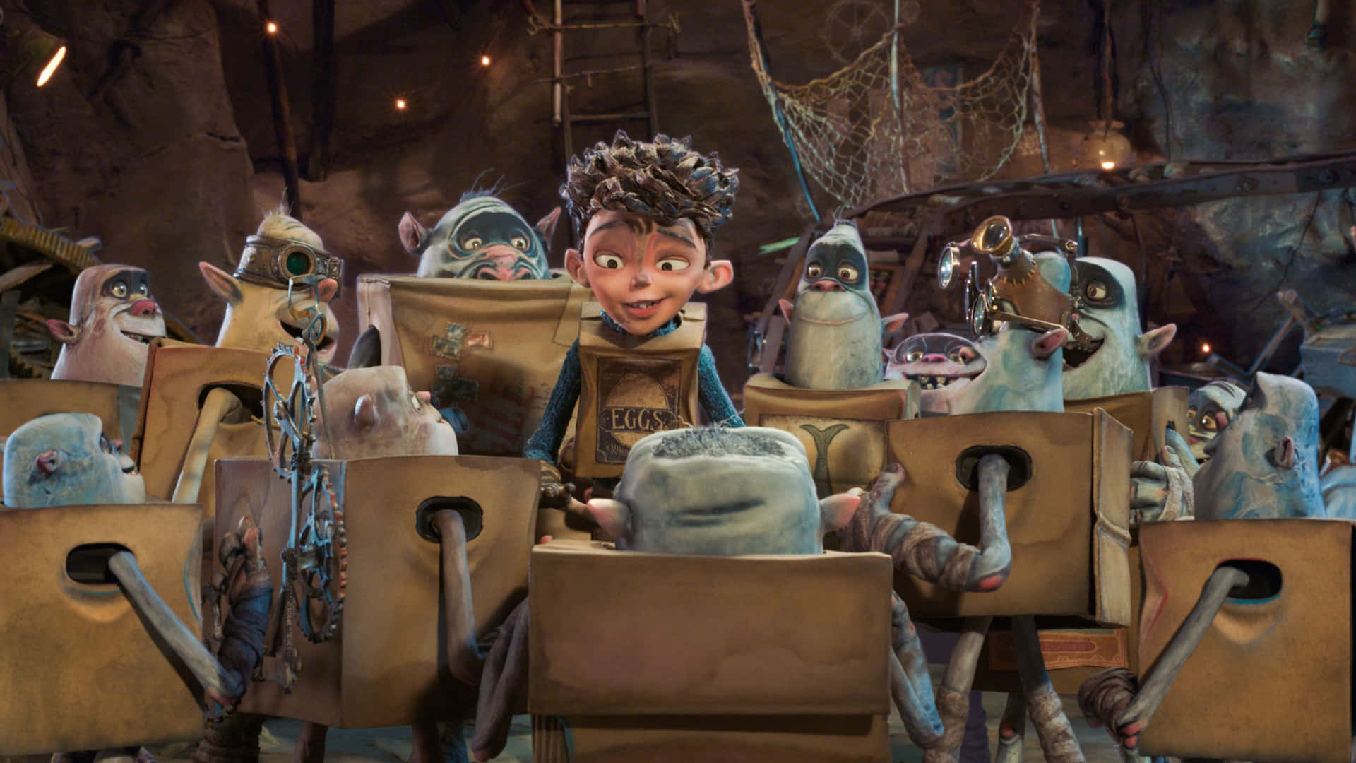 Eggs Gathering The Boxtrolls Background