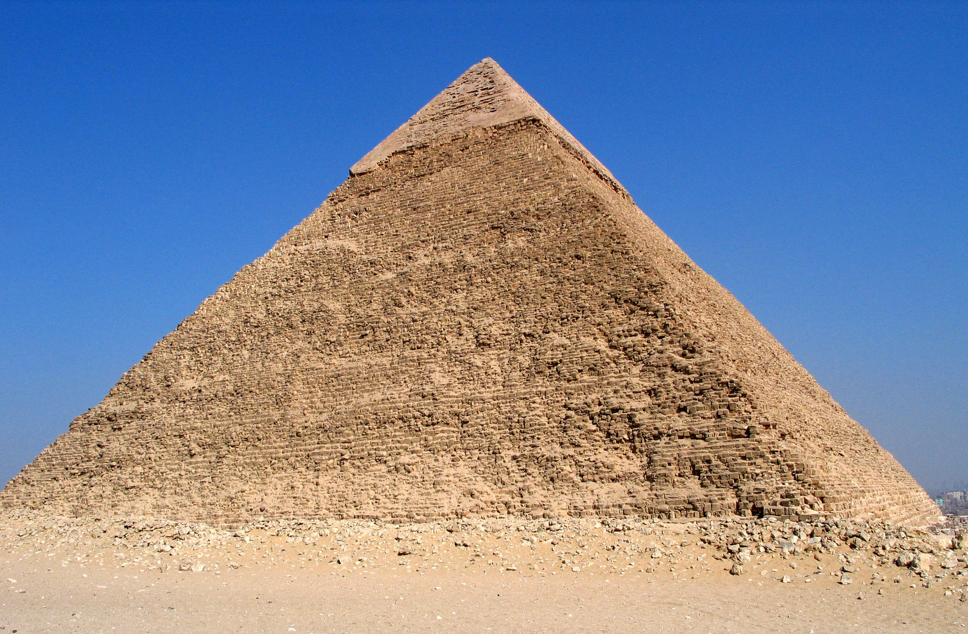 Egypt Single Pyramid Background
