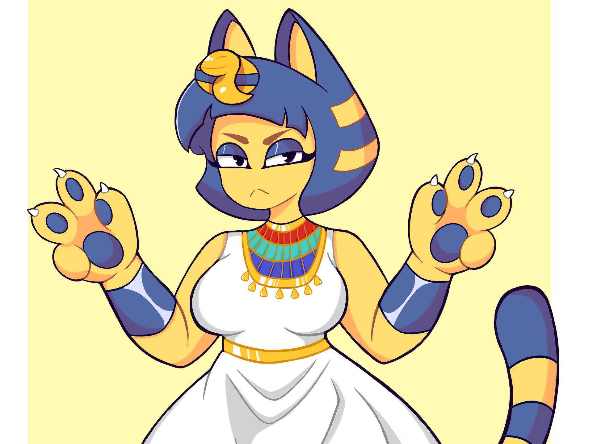 Egyptian Cat By Sassycat