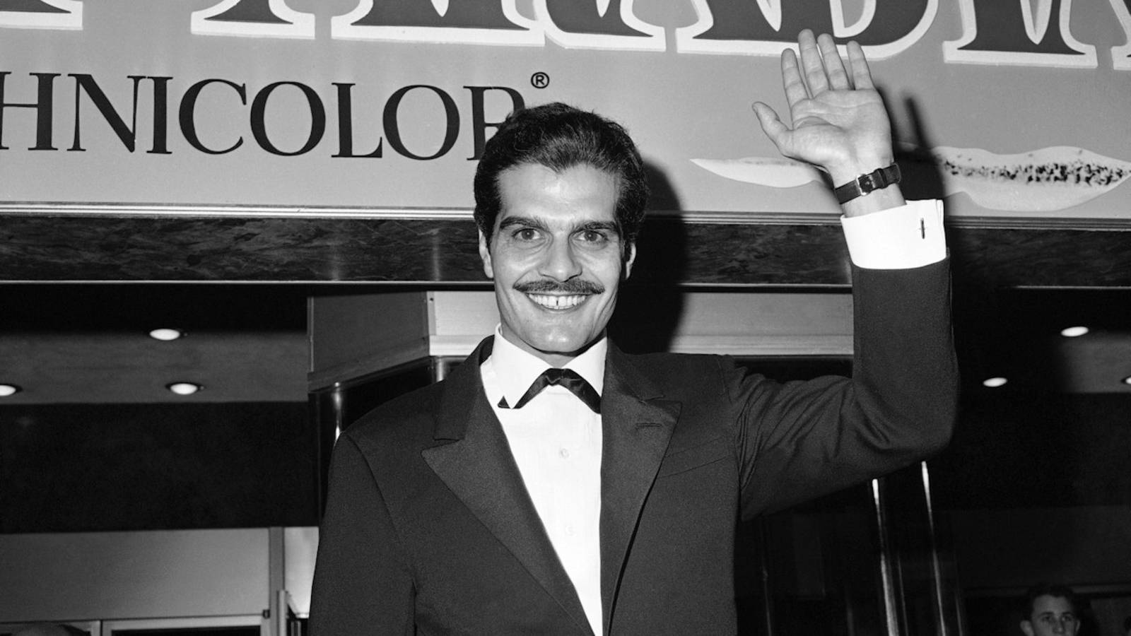 Egyptian Male Artist Omar Sharif Background