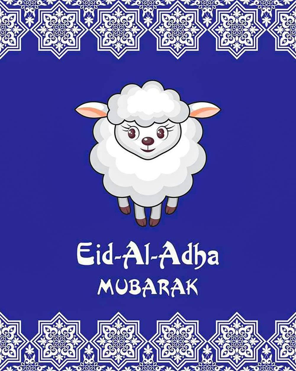 Eid-ul-adha Mubarak Lamb Background